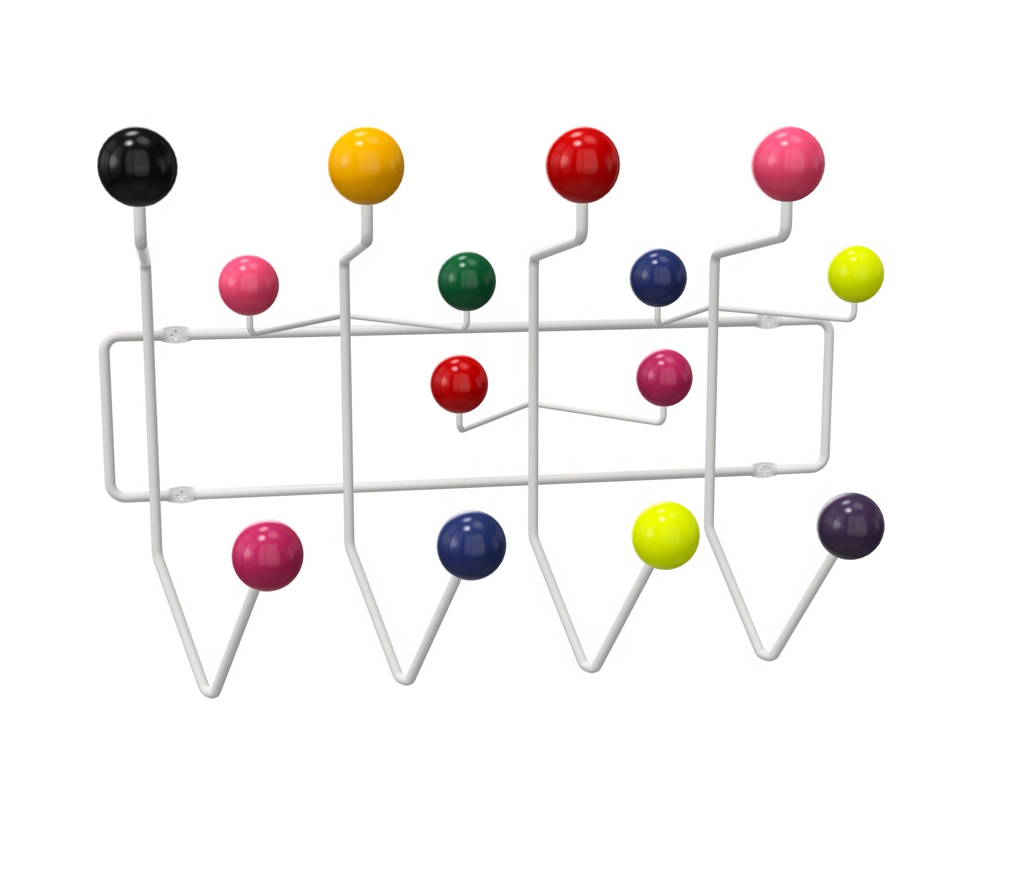 Hang it all coat rack, multicoloured