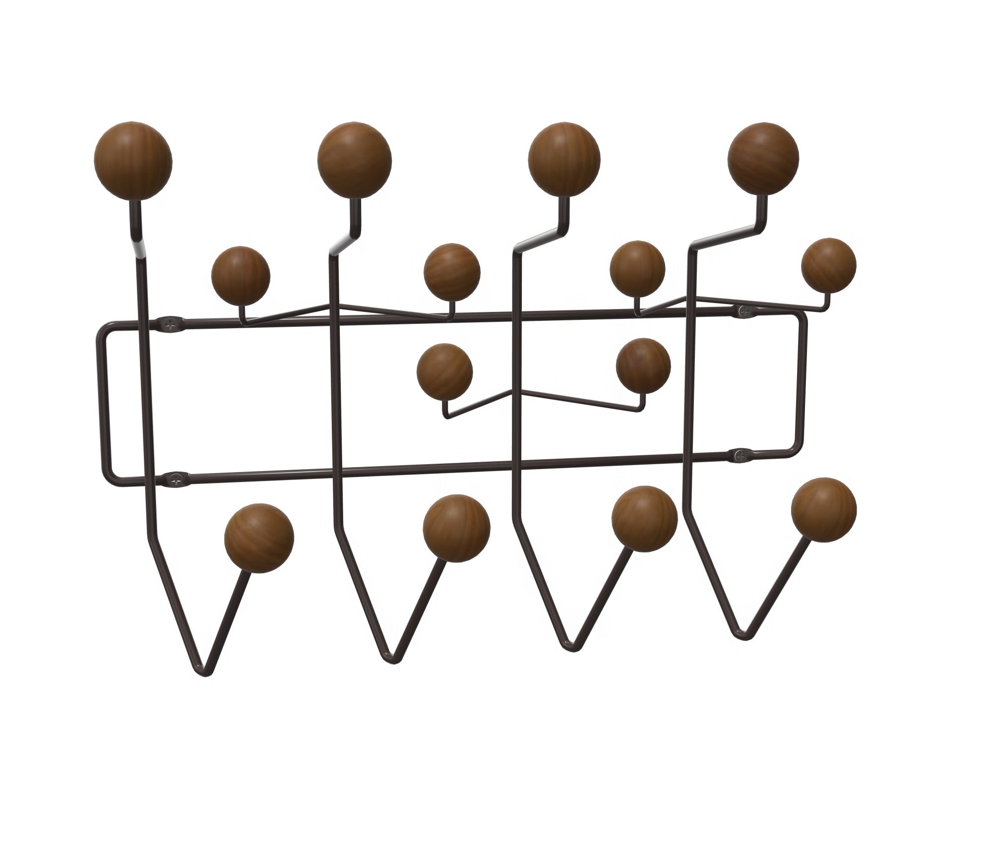 Hang it all coat rack, walnut