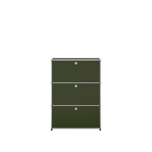 USM Haller Special Edition Olive Green Highboard