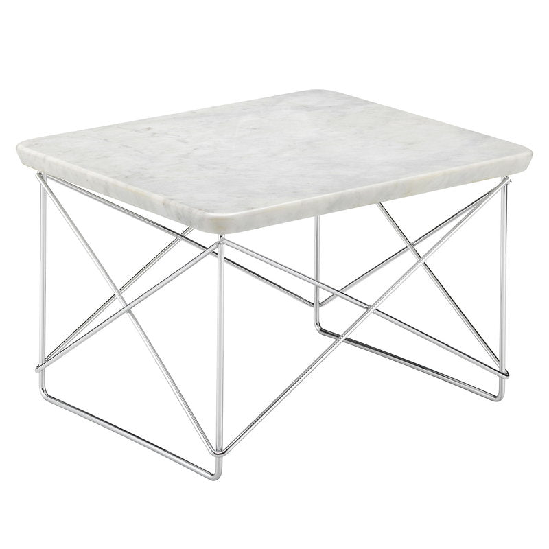 Vitra Eames LTR Occasional table, marble - chrome | One52 Furniture