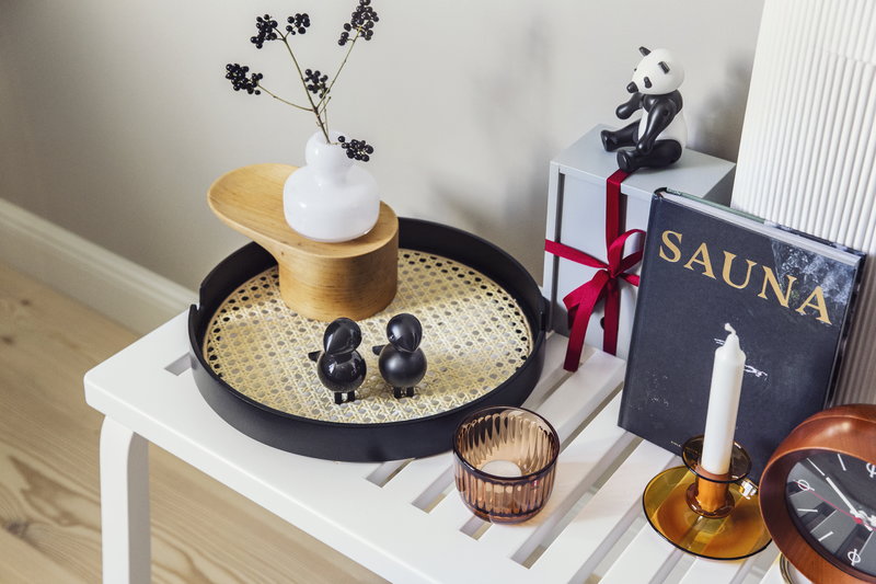 Vitra Chronopak table clock, walnut veneer | One52 Furniture