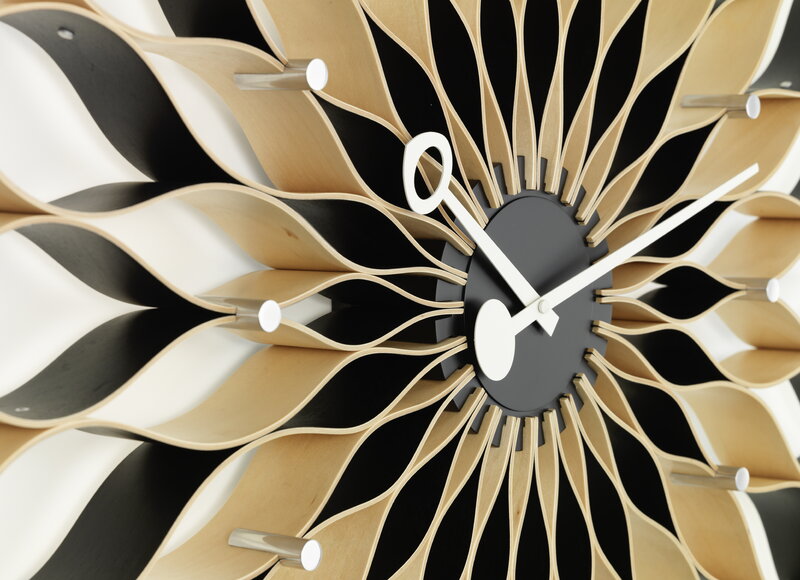 Vitra Sunflower Clock, birch | One52 Furniture