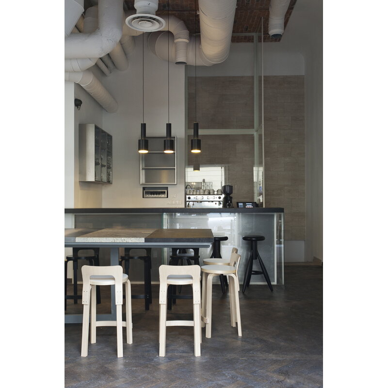 Artek|Bar stools & chairs, Chairs|Aalto high chair K65, white laminate