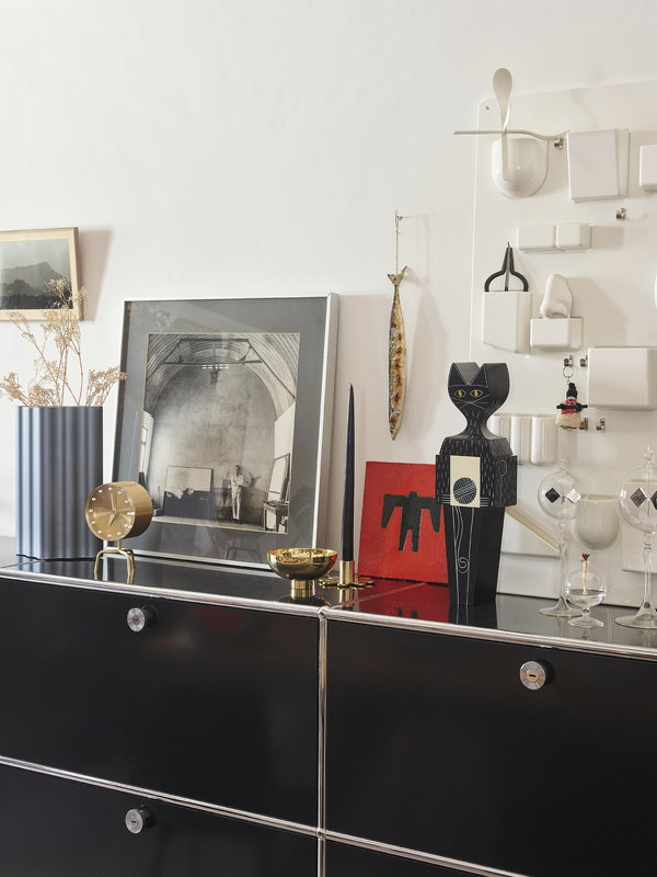 Vitra Tripod Clock, brass | One52 Furniture