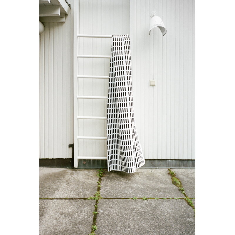 Artek|Artek fabrics, Fabrics|Siena cotton fabric, 150 x 300 cm, white - black