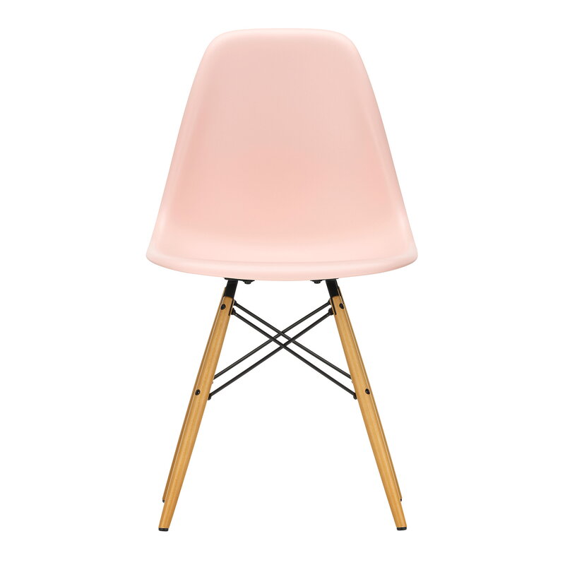 Vitra Eames DSW chair, pale rose - maple | One52 Furniture