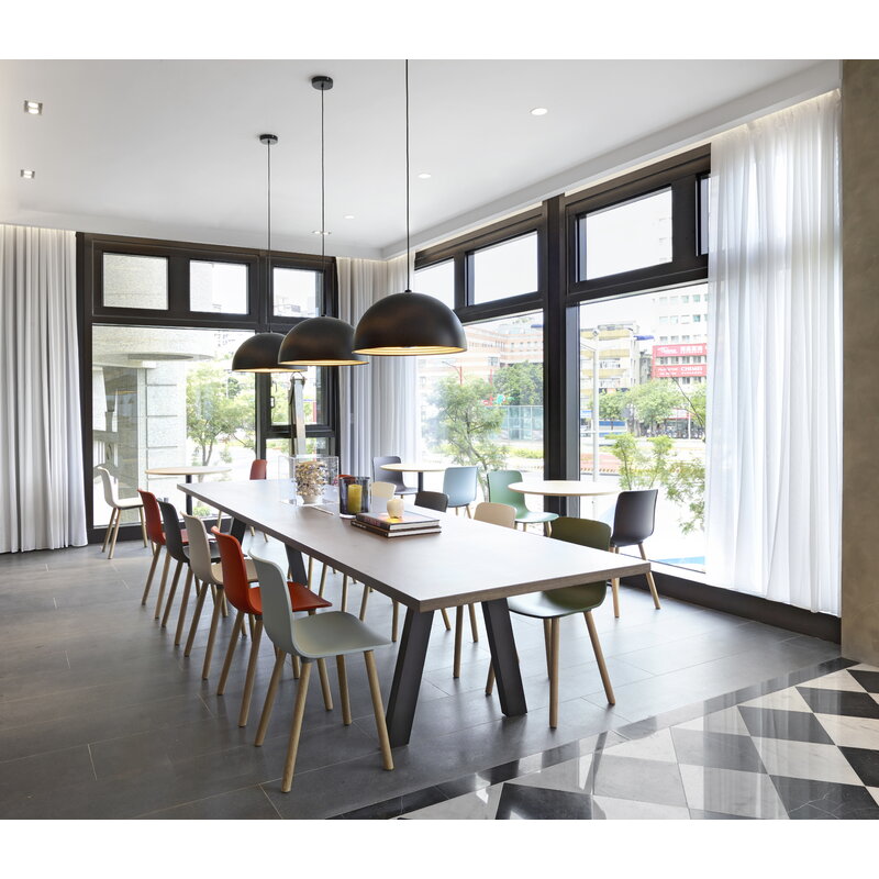 Vitra HAL Wood chair, oak - white | One52 Furniture