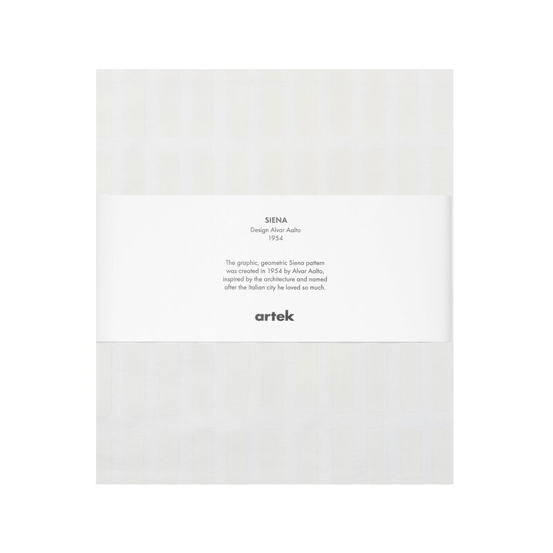 Artek|Artek fabrics, Fabrics|Siena cotton fabric, 150 x 300 cm, white