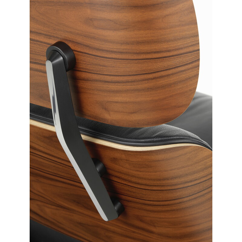 Vitra Eames Lounge Chair, new size, palisander - black leather | One52 Furniture