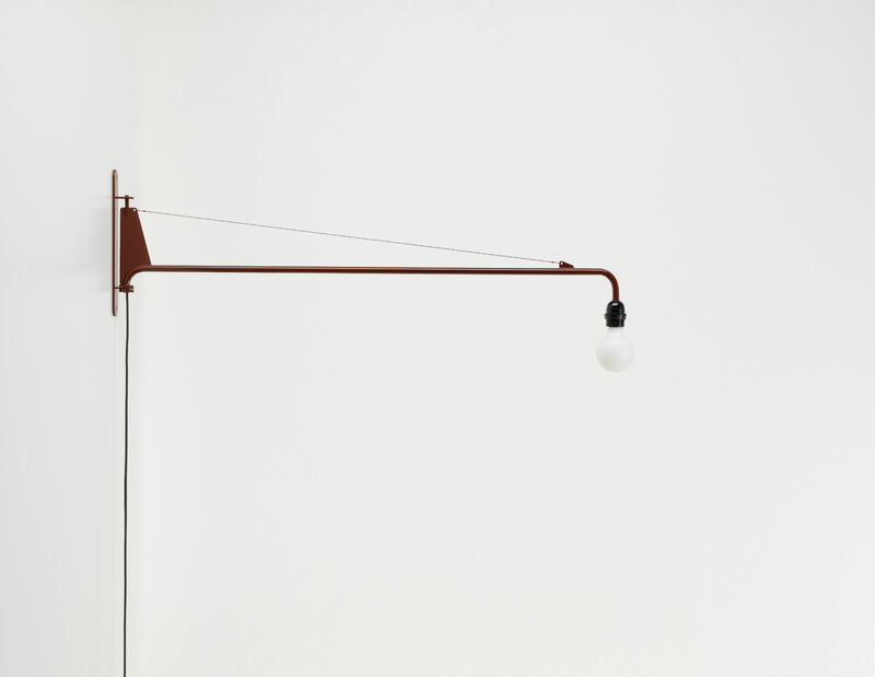 Vitra Petite Potence wall lamp, Japanese red | One52 Furniture