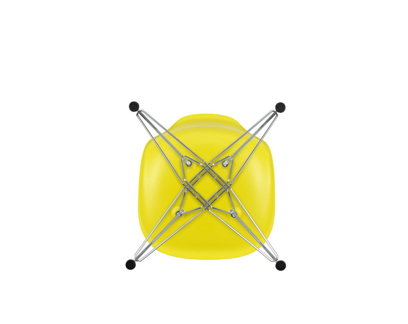 Vitra Eames DSR chair, sunlight - chrome | One52 Furniture