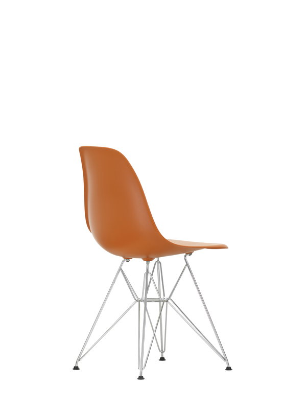 Vitra Eames DSR chair, rusty orange - chrome | One52 Furniture