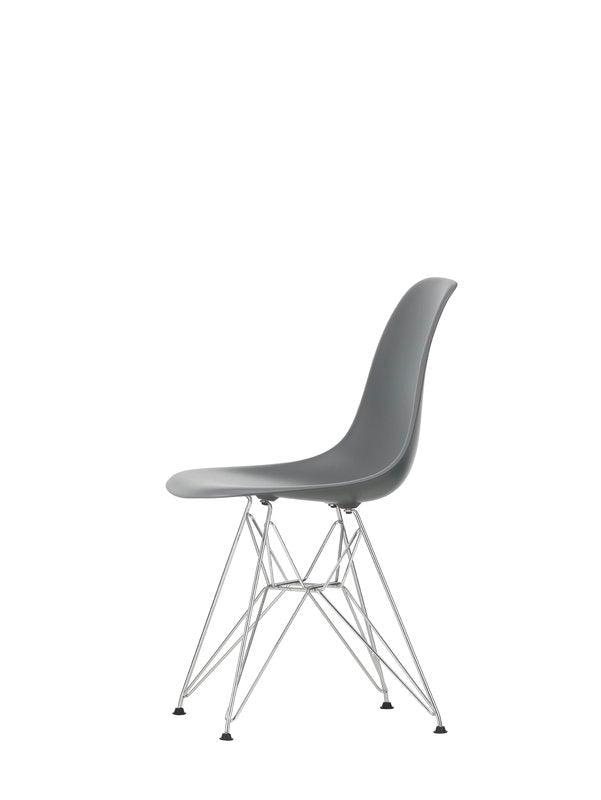 Vitra Eames DSR chair, granite grey - chrome | One52 Furniture