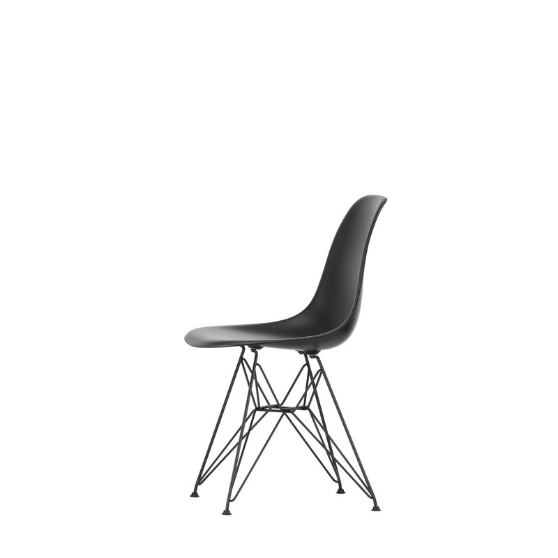 Vitra Eames DSR chair, deep black - basic dark | One52 Furniture