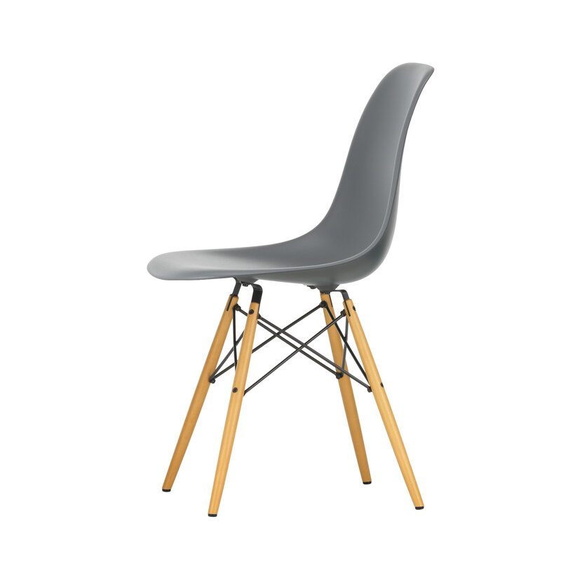 Vitra Eames DSW chair, granite grey - maple | One52 Furniture