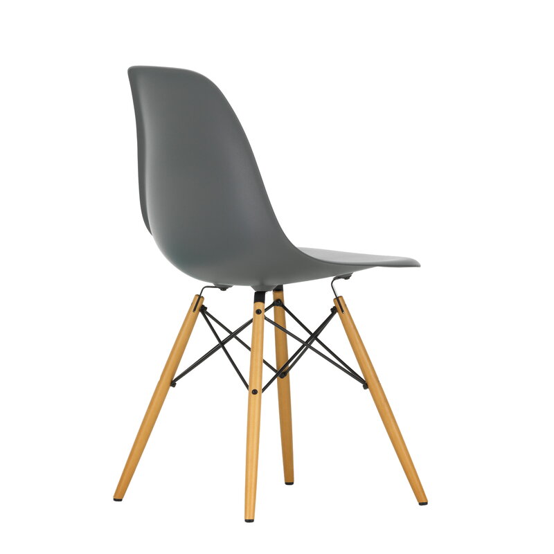 Vitra Eames DSW chair, granite grey - maple | One52 Furniture