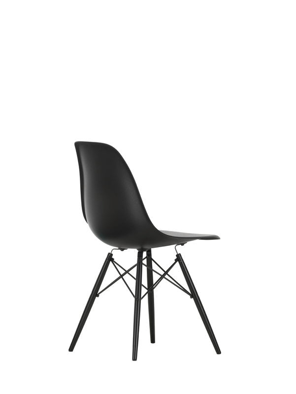 Vitra Eames DSW chair, deep black - black maple | One52 Furniture
