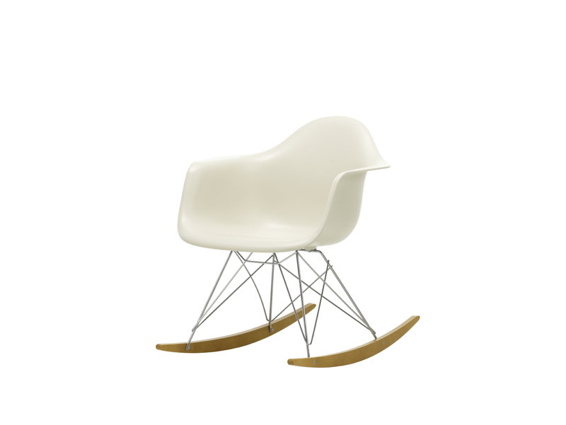 Vitra Eames RAR rocking chair, pebble - chrome - maple | One52 Furniture