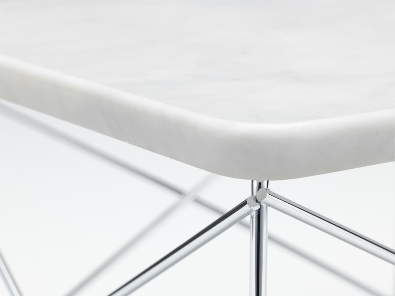 Vitra Eames LTR Occasional table, marble - chrome | One52 Furniture