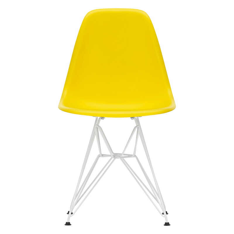 Vitra Eames DSR chair, sunlight - white | One52 Furniture