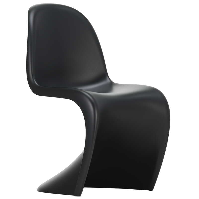 Vitra Panton chair, deep black | One52 Furniture
