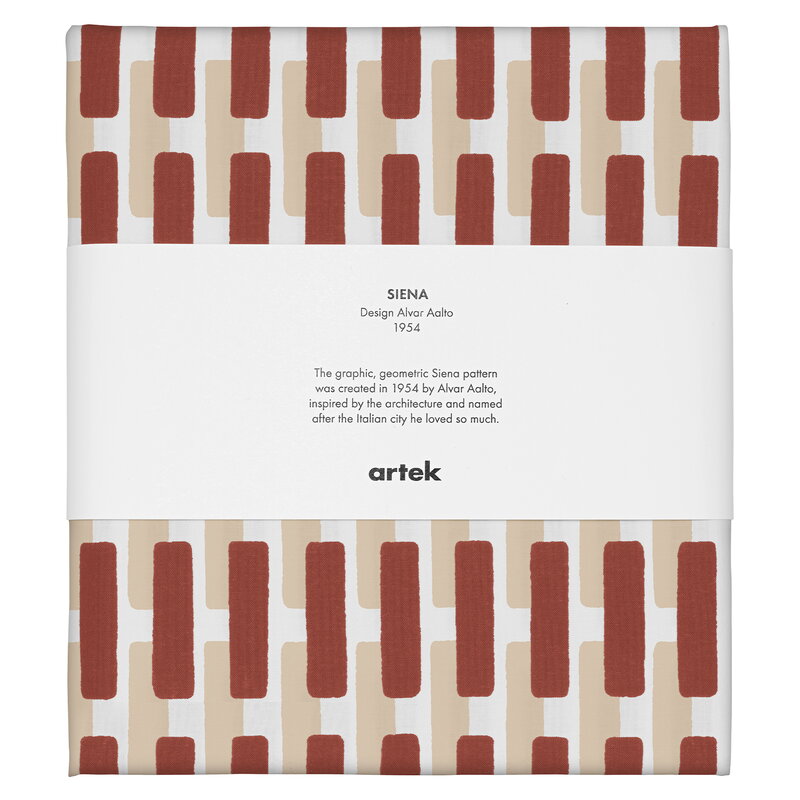 Artek|Artek fabrics, Fabrics|Siena acrylic coated fabric, 145 x 300 cm, brick - sand