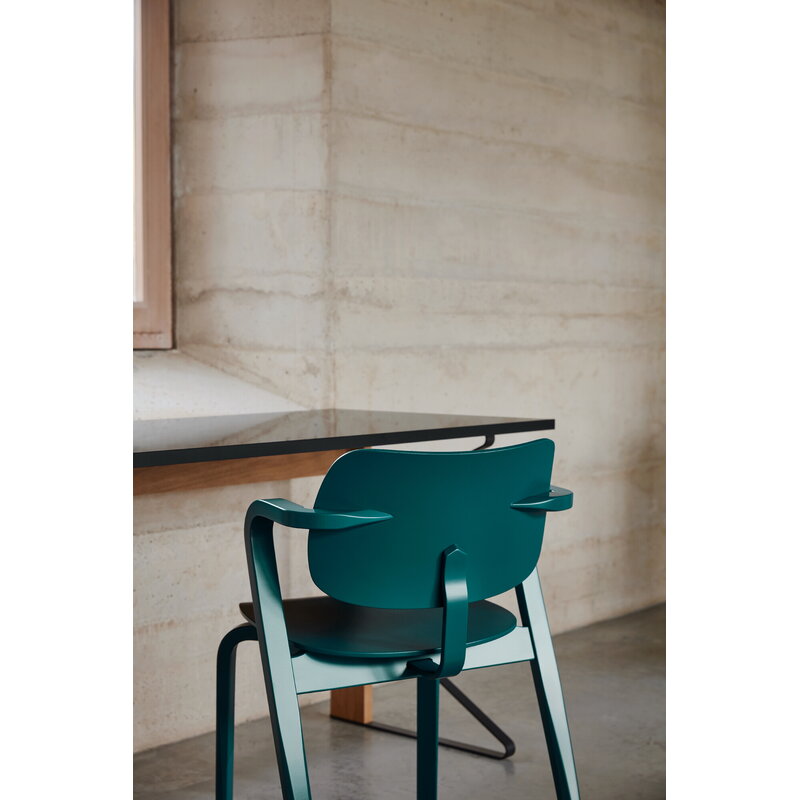 Aslak chair,petrol