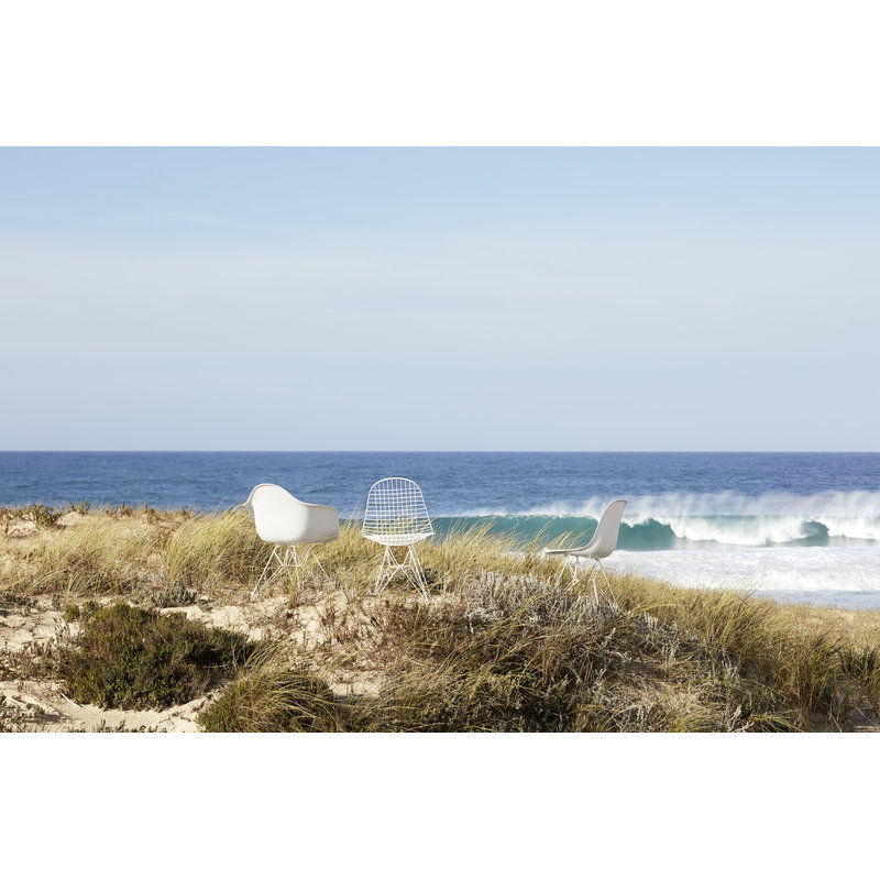 Vitra Eames DSR chair, pebble - white | One52 Furniture