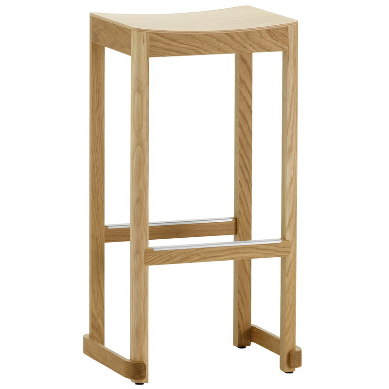 Artek|Bar stools & chairs, Chairs|Atelier bar stool, 75 cm, lacquered oak
