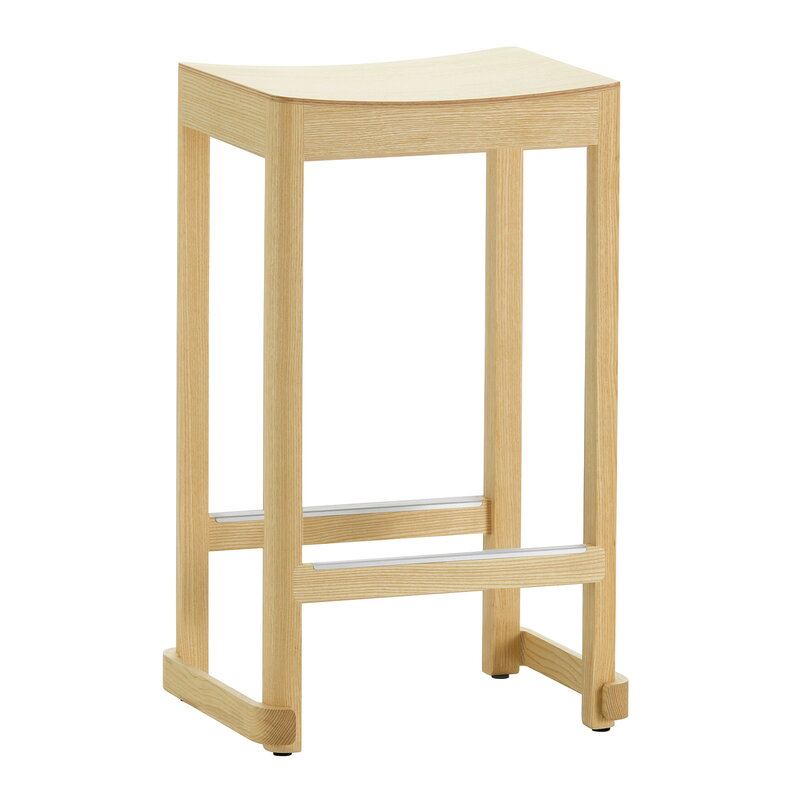 Artek|Bar stools & chairs, Chairs|Atelier bar stool, 65 cm, lacquered ash