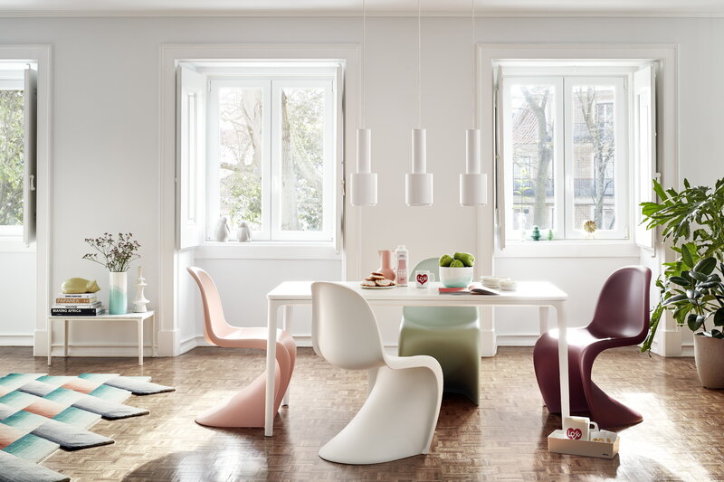 Vitra Panton chair, pale rose | One52 Furniture