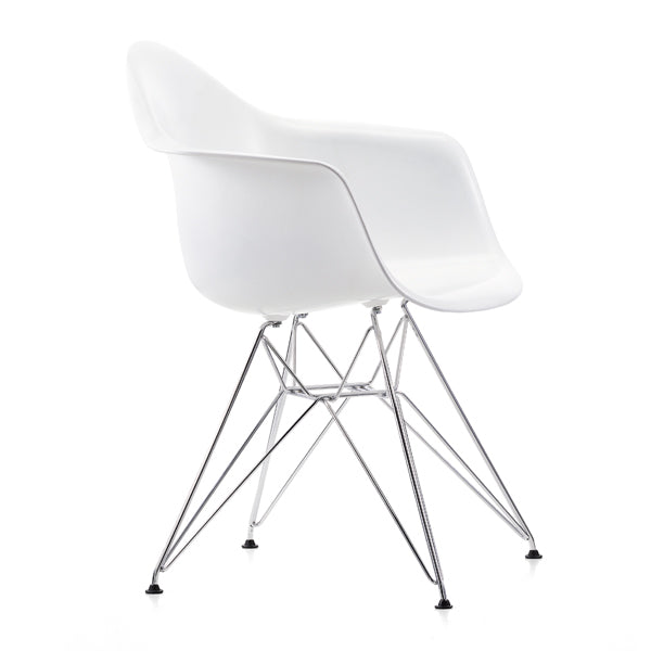 Vitra Eames DAR chair, white - chrome | One52 Furniture