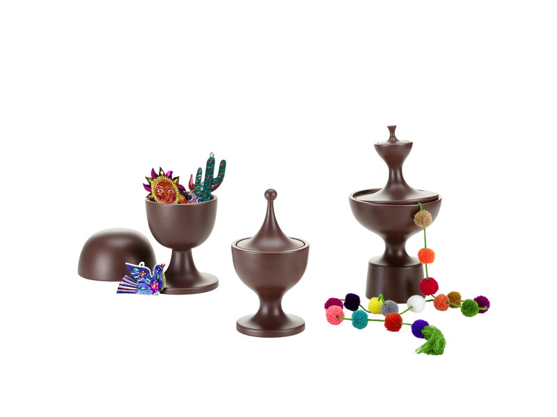 Vitra Ceramic Container 1, dark aubergine | One52 Furniture