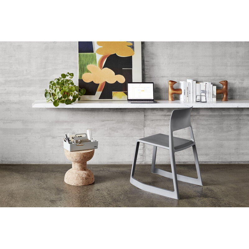 Vitra Tip Ton RE chair, dark grey | One52 Furniture