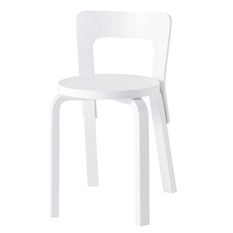 Artek|Chairs, Dining chairs|Aalto chair 65, all white