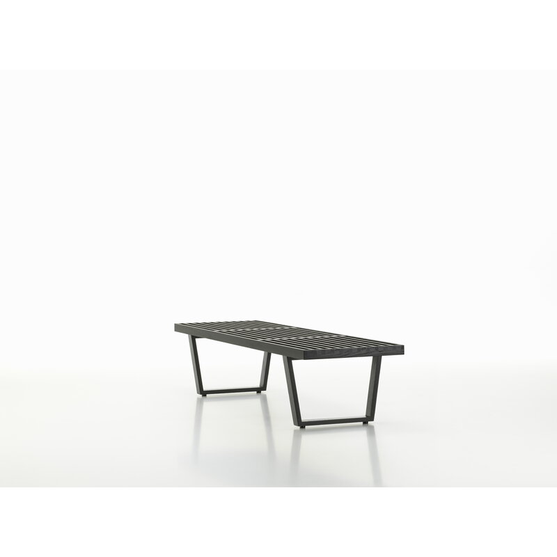 Vitra Nelson bench, long, black ash | One52 Furniture