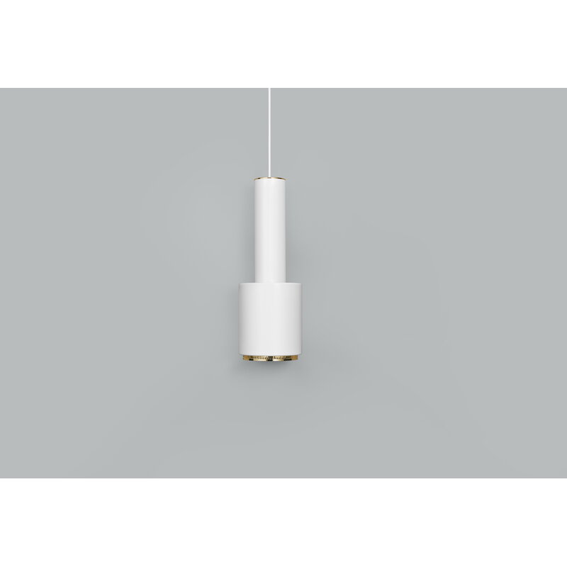 Artek|Ceiling lamps, Pendant lamps|Aalto pendant lamp A110 "Hand Grenade", white