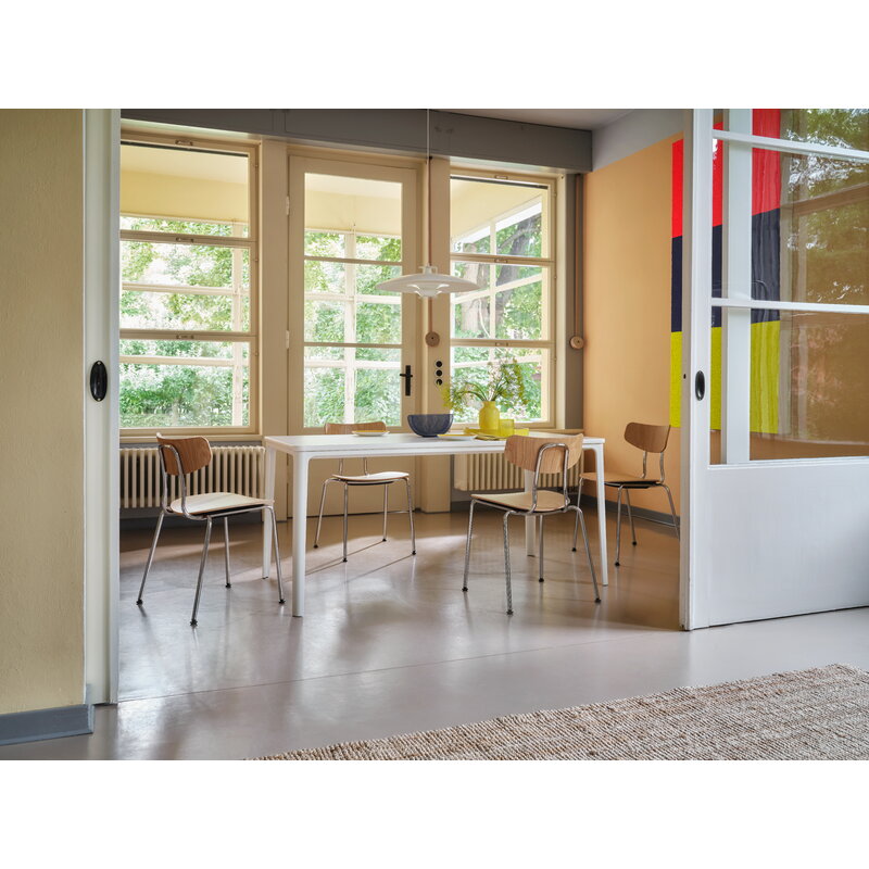 Vitra Moca chair, natural oak - chrome | One52 Furniture