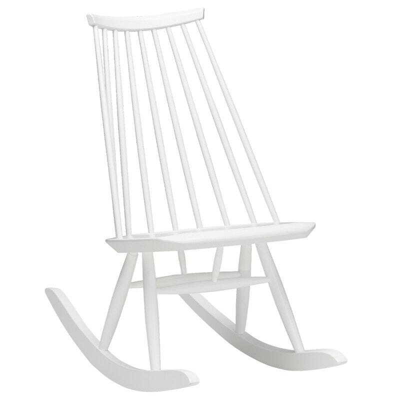 Artek|Chairs, Rocking chairs|Mademoiselle rocking chair, white