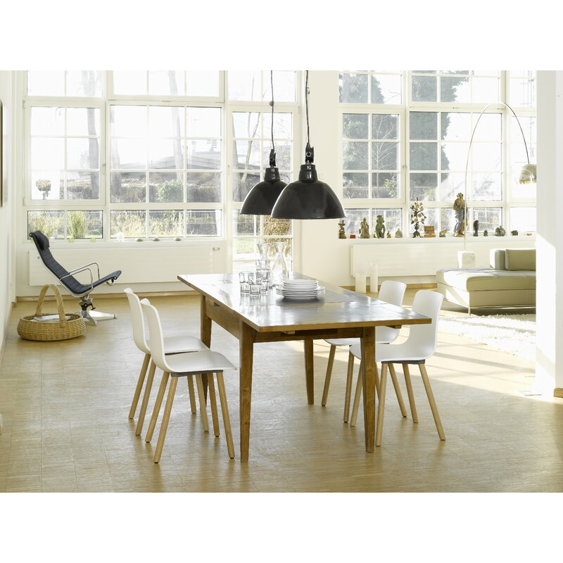 Vitra HAL Wood chair, oak - white | One52 Furniture