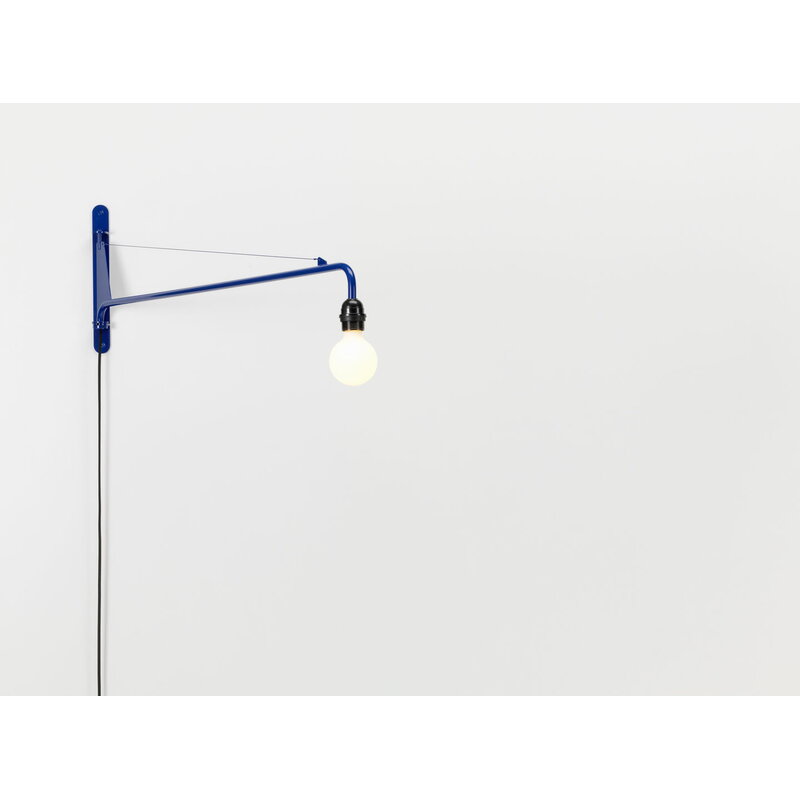 Vitra Petite Potence wall lamp, Prouvé Bleu Marcoule | One52 Furniture
