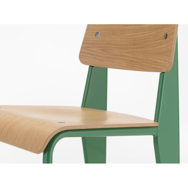Vitra Standard chair, Prouvé Blé Vert - oak | One52 Furniture