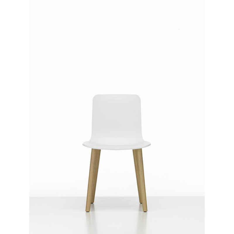 Vitra HAL Wood chair, oak - white | One52 Furniture