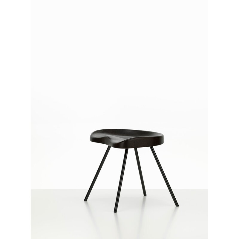 Vitra Tabouret 307 stool, dark oak | One52 Furniture