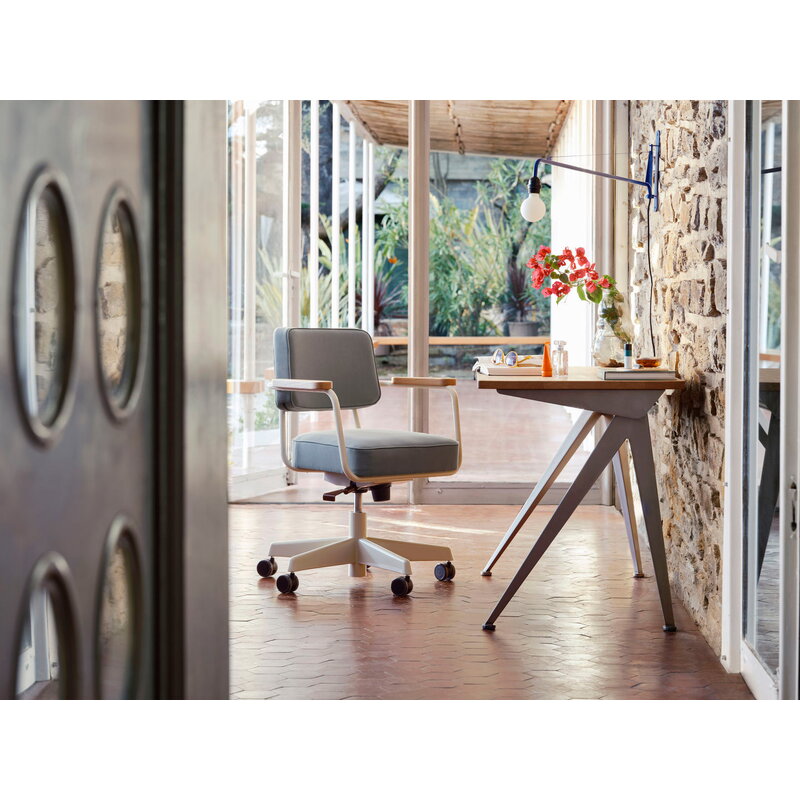 Vitra Petite Potence wall lamp, Prouvé Bleu Marcoule | One52 Furniture