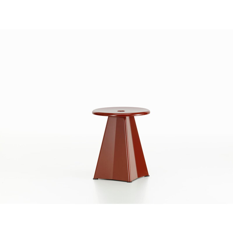Vitra Tabouret Métallique stool, Japanese red | One52 Furniture