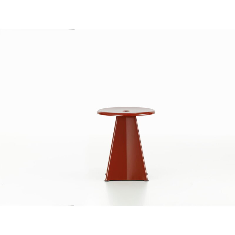 Vitra Tabouret Métallique stool, Japanese red | One52 Furniture