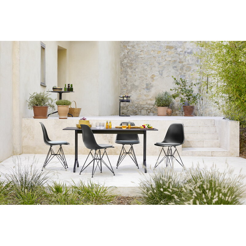 Vitra Eames DSR chair, deep black - basic dark | One52 Furniture