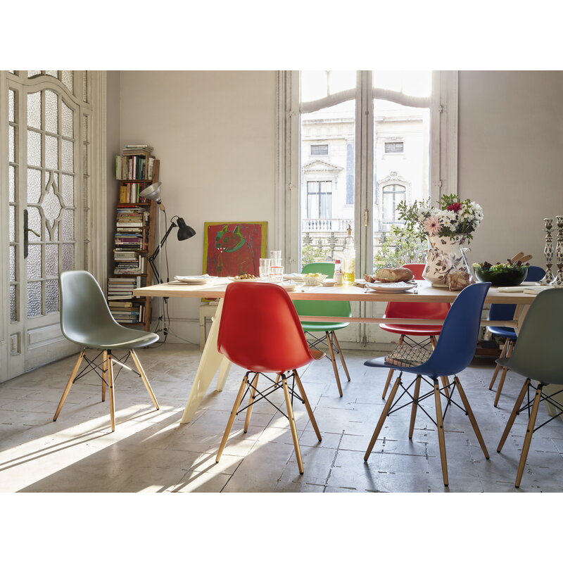 Vitra Eames DSW chair, pebble - maple | One52 Furniture