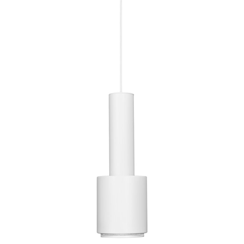 Artek|Ceiling lamps, Pendant lamps|Aalto pendant A110 "Hand Grenade", all white